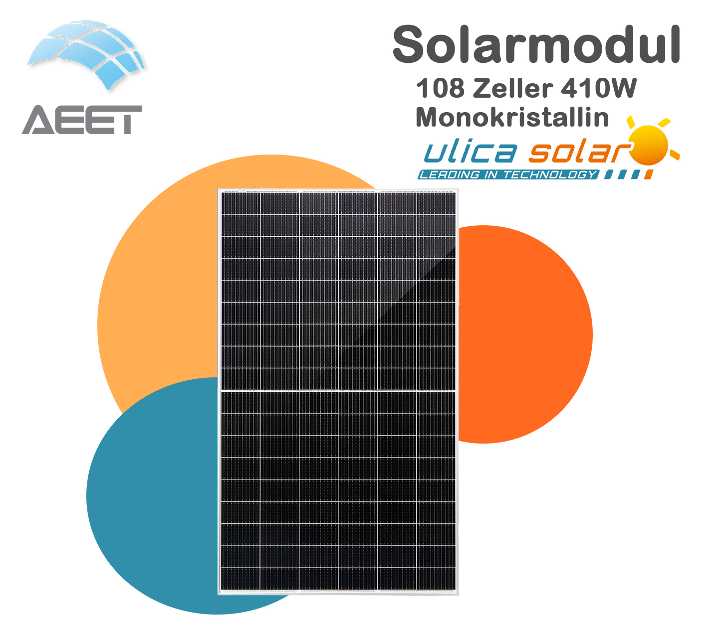 Solarmodule 1722x1134x30mm 108 Zeller HC Mono Solarmodule 1722x1134x30mm 108 Zeller HC Mono