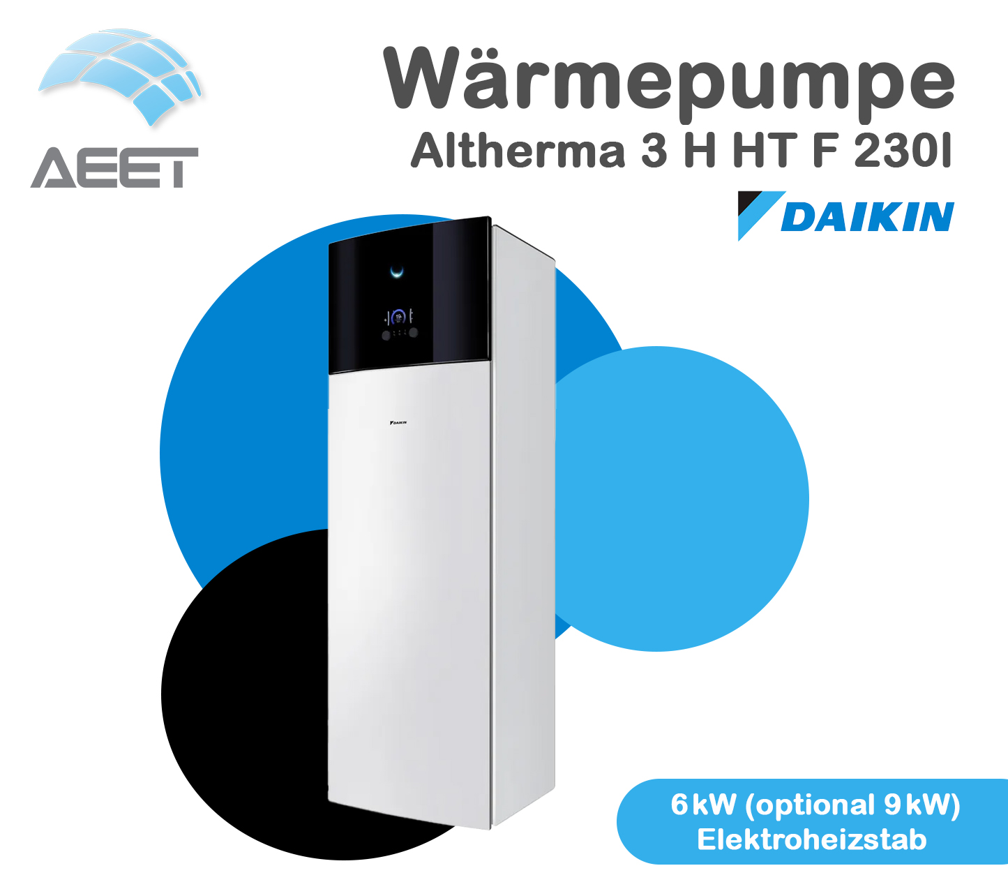 Wärmepumpe DAIKIN Altherma 3 H HT F 230l Innengerät