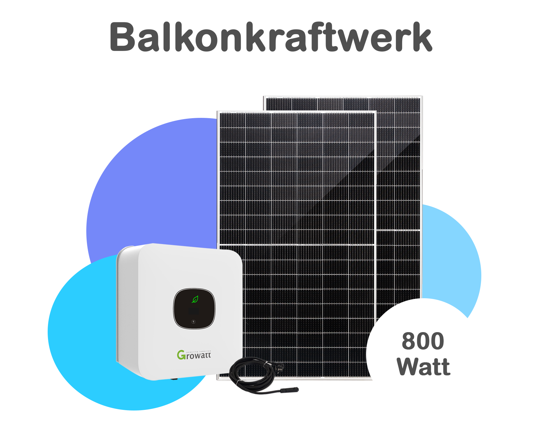 Balkonkraftwerk-800 Watt Balkonkraftwerk-800 Watt